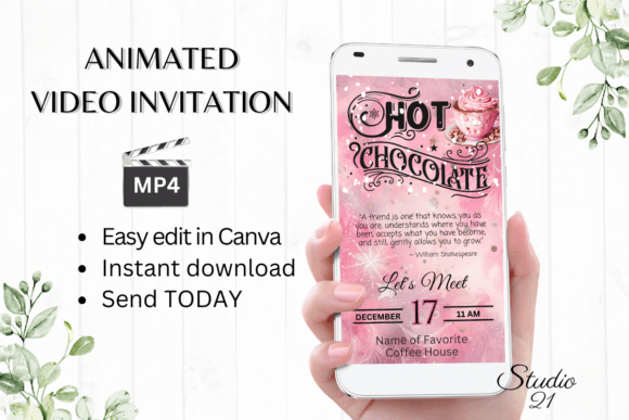 Animated Hot Chocolate Invitation: A Modern Guide to Digital Event Planning