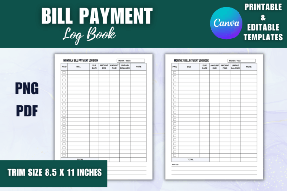 Master Your Monthly Expenses with a Strategic Bill Payment Log Book
