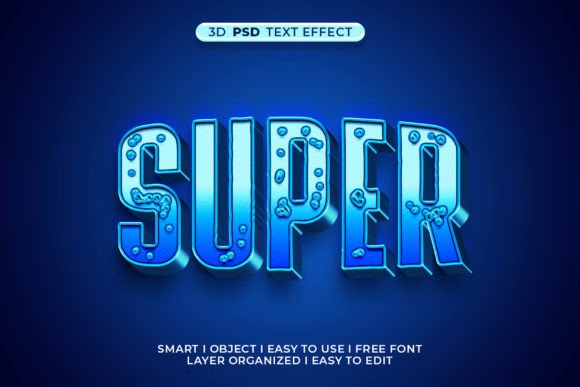 Mastering the Super 3D Text Style Template