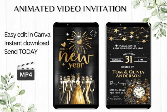 Strategic Communication: Leveraging Animated New Year’s Party Invitations for Impact