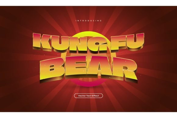 Strategic Visual Communication: Leveraging the Kung Fu Bear Text Style for Brand Impact