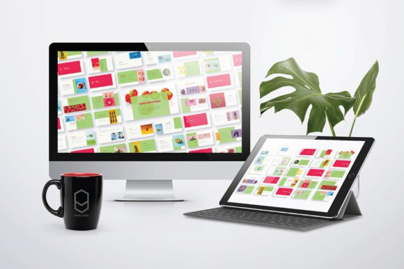 Transforming Nutrition into Visual Appeal with Professional Templates