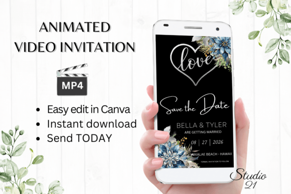 Winter Save the Date Announcement W2251: A Practical Guide to Digital Invitations